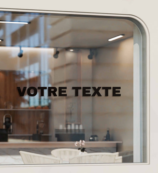 Autocollant personnalisable