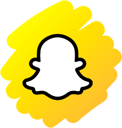 Autocollant Snapchat + Texte