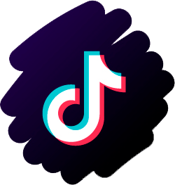 Autocollant TikTok + Texte
