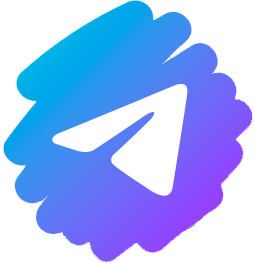 Autocollant Télégram + Texte
